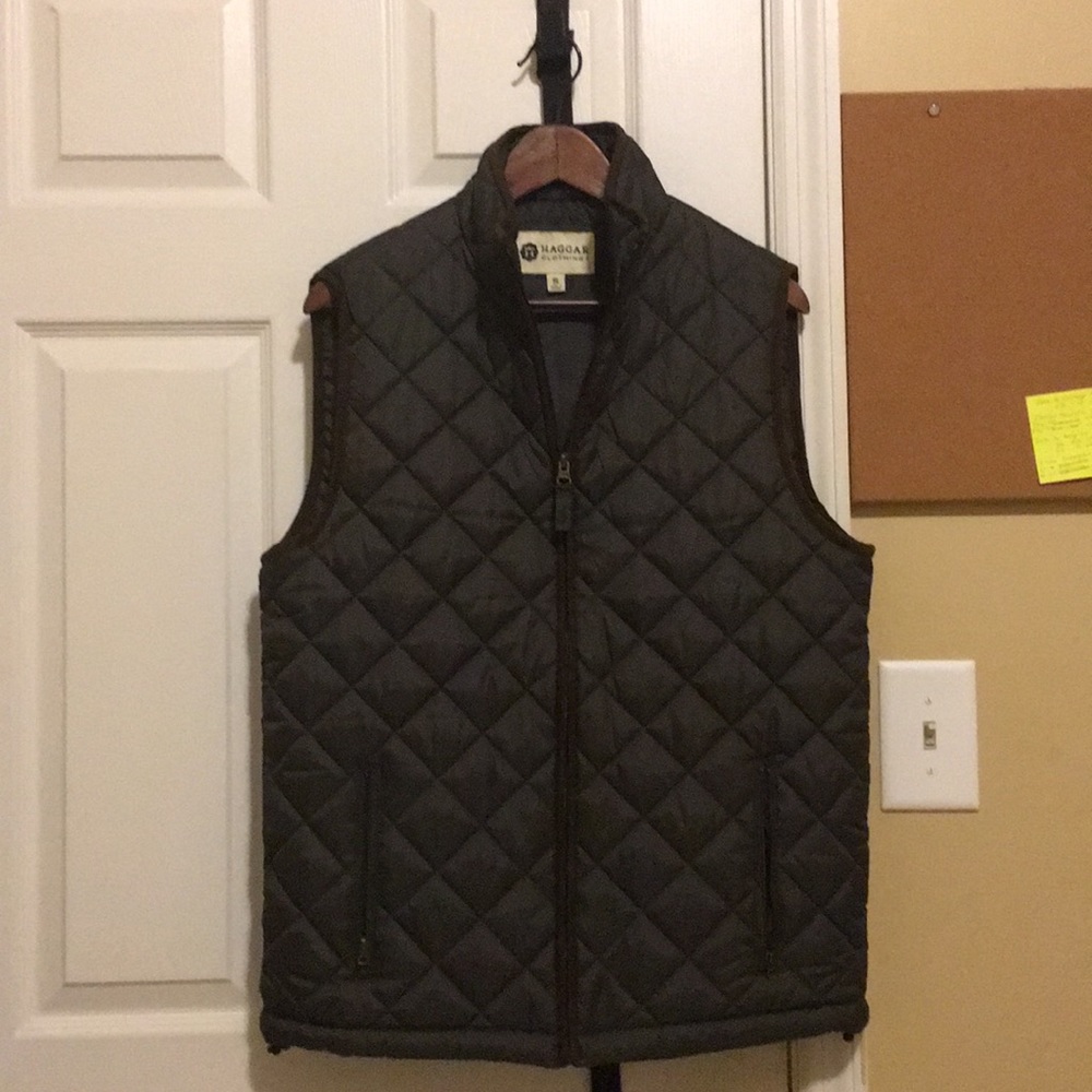 Navy Green Vest (Men)